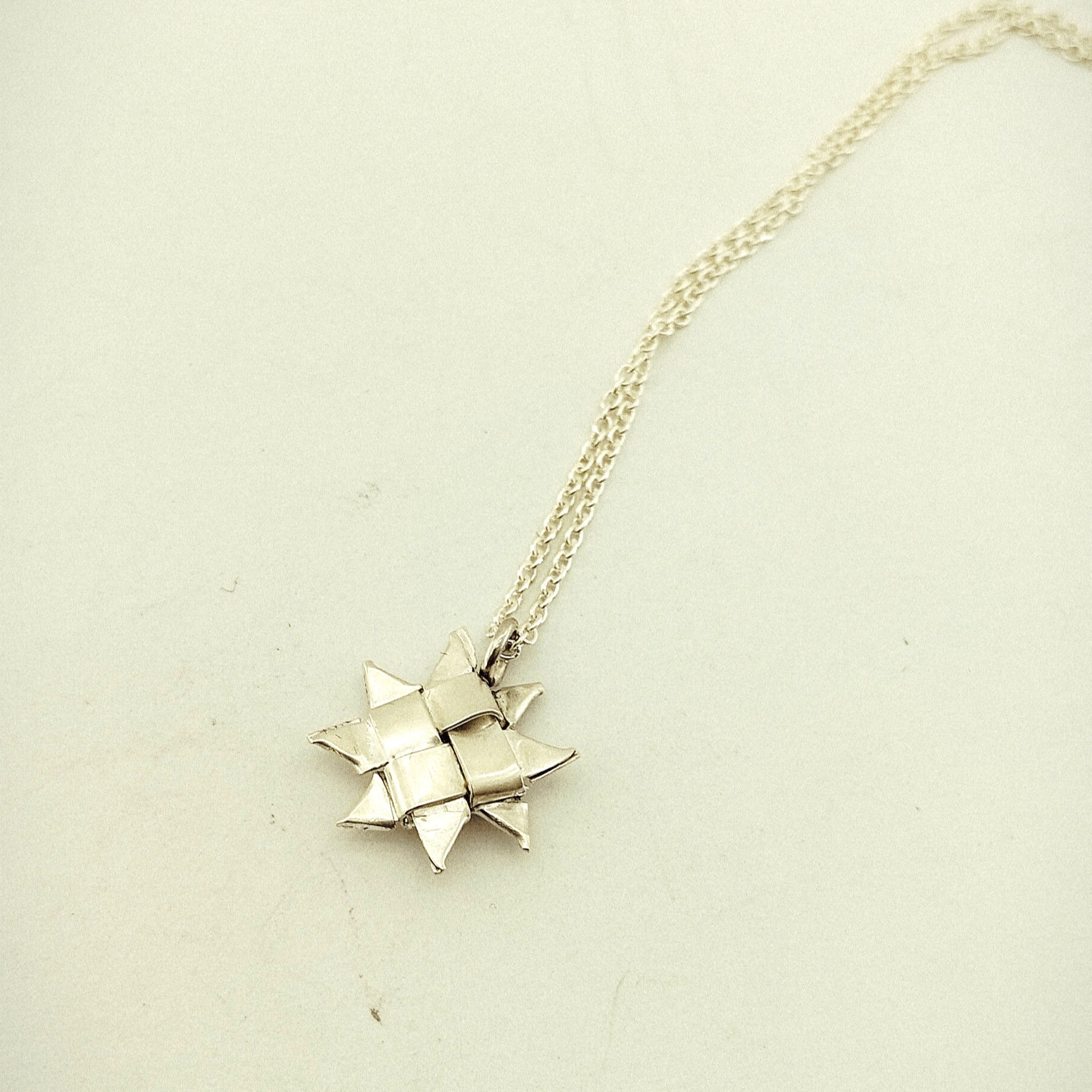 Silver Whetu Necklace by Keri-Mei