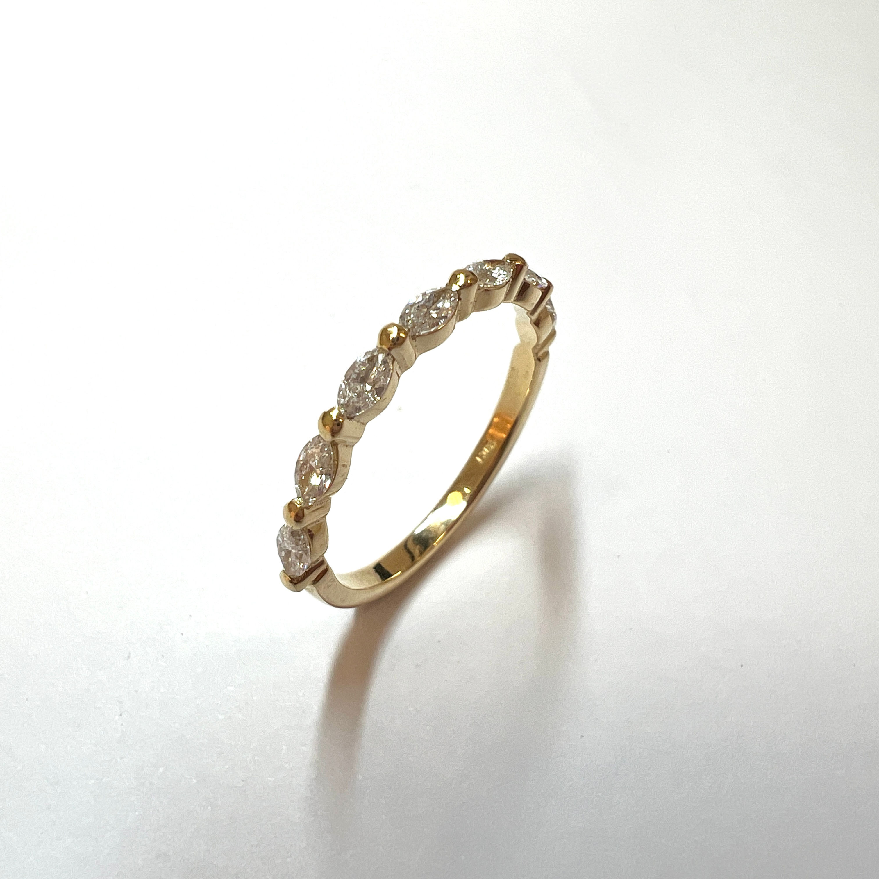 Marquise Diamond Wedding Ring