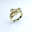 Thumbnail: Diamond & Gold Basket of Dreams Ring