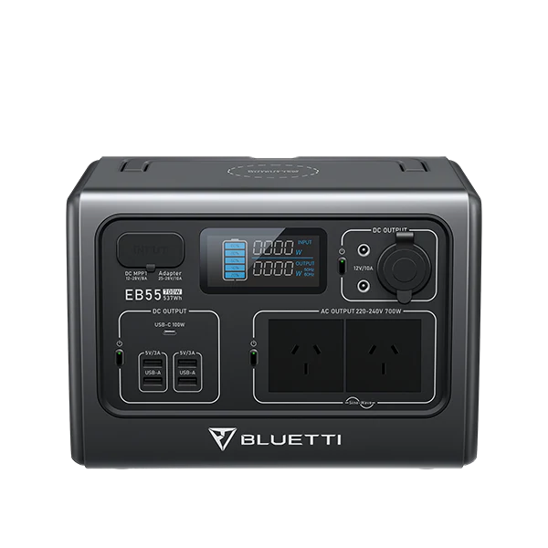 BLUETTI EB55 Portable Power Station | 700W 537Wh