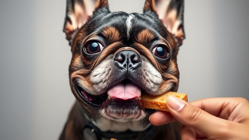 A French Bulldog