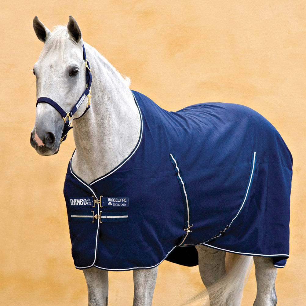 Rambo stable sheet - navy/navy/white