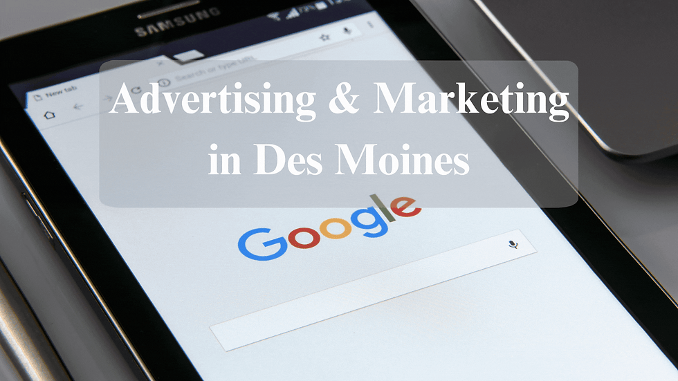 advertising guide for small business owner in the Des Moines area