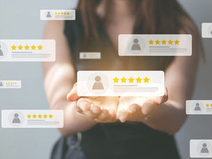 Client reviews and testimonials for a small business