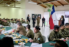 27 JULIO: BIENVENIDA CARABINEROS 62° COMISARIA