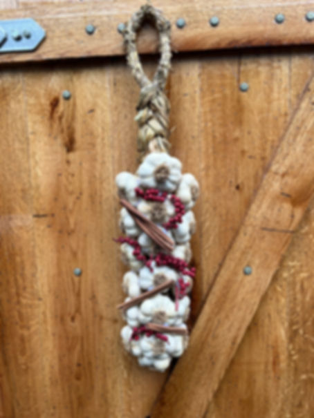 copy of Organic Garlic Sash - Holiday Berries