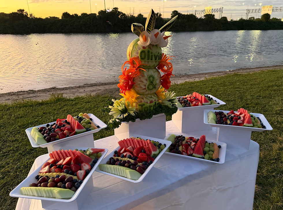 Thumbnail: Chef Mark's Standard Fresh Fruit Table.