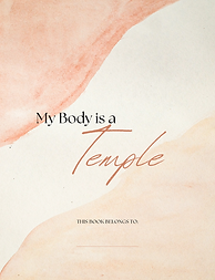 Workbook page reading My Body Is a Temple