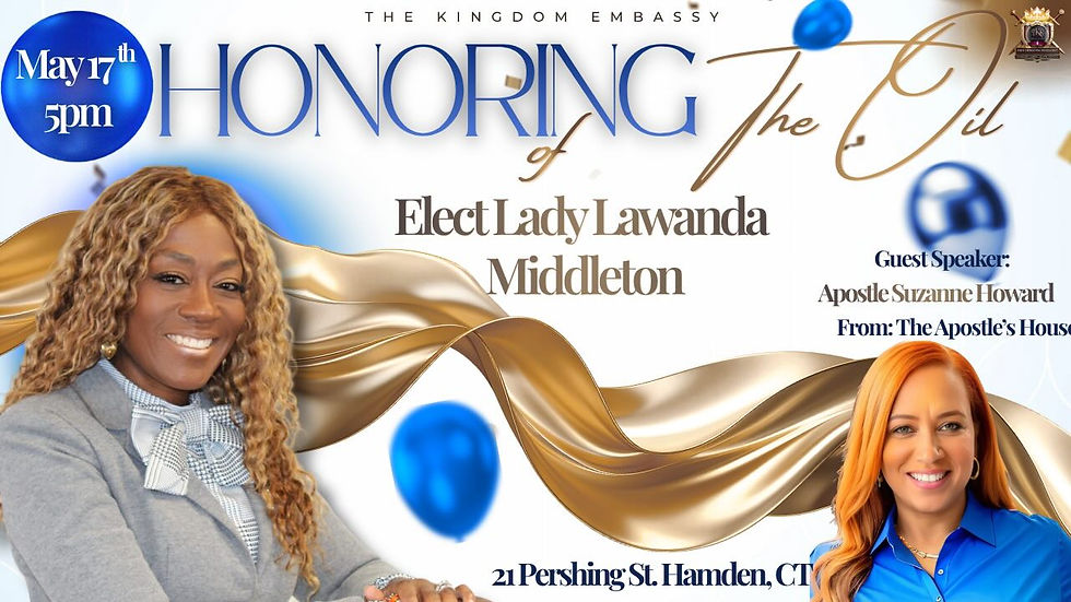 Honoring Elect Lady Lawanda Middleton