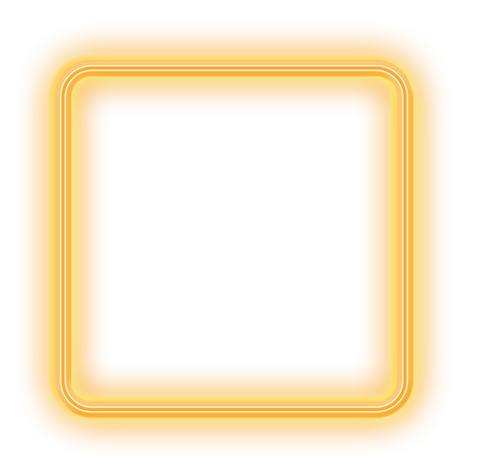 Cuadro Neón Naranja