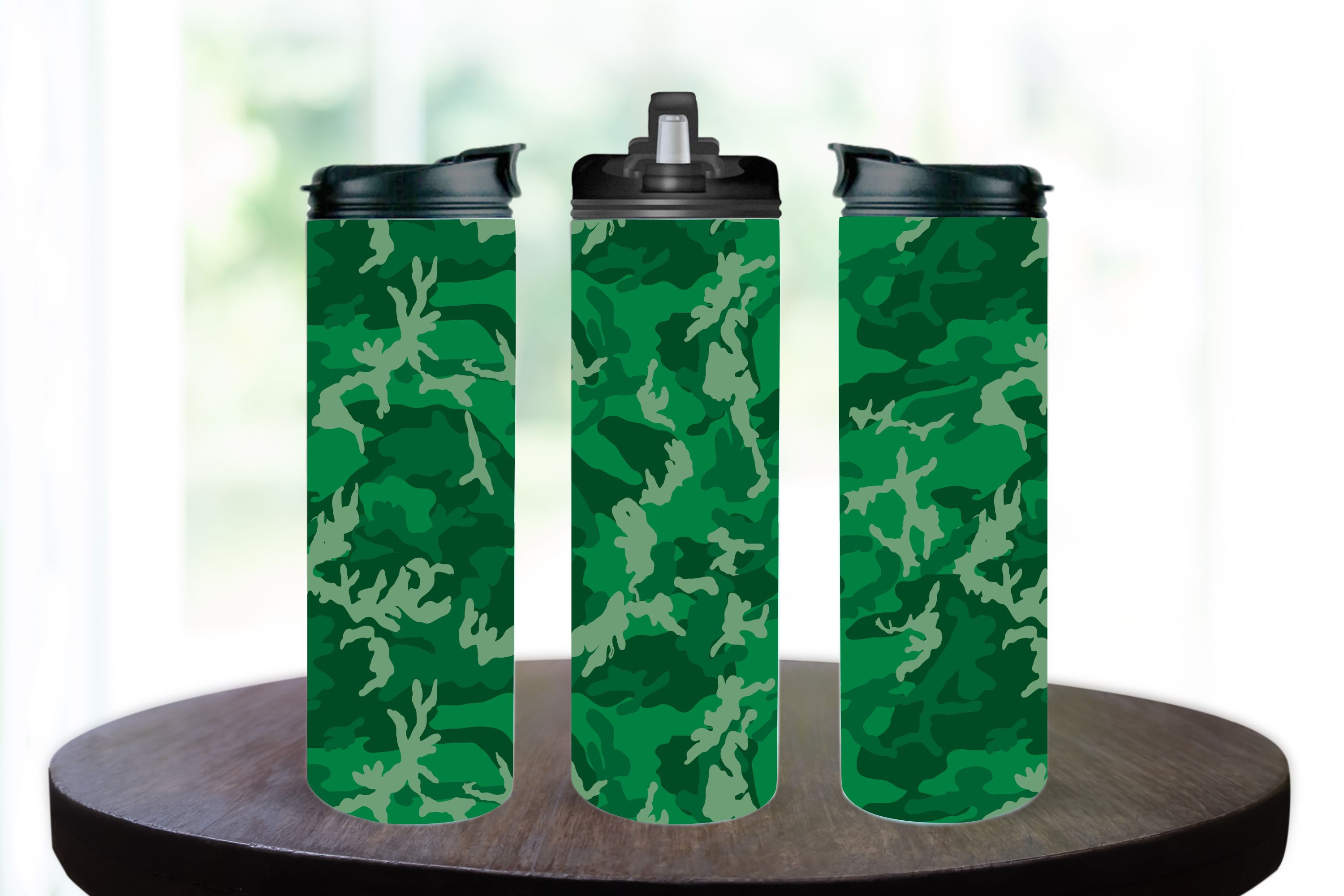 CAMO PRINT SPORTS BOTTLE