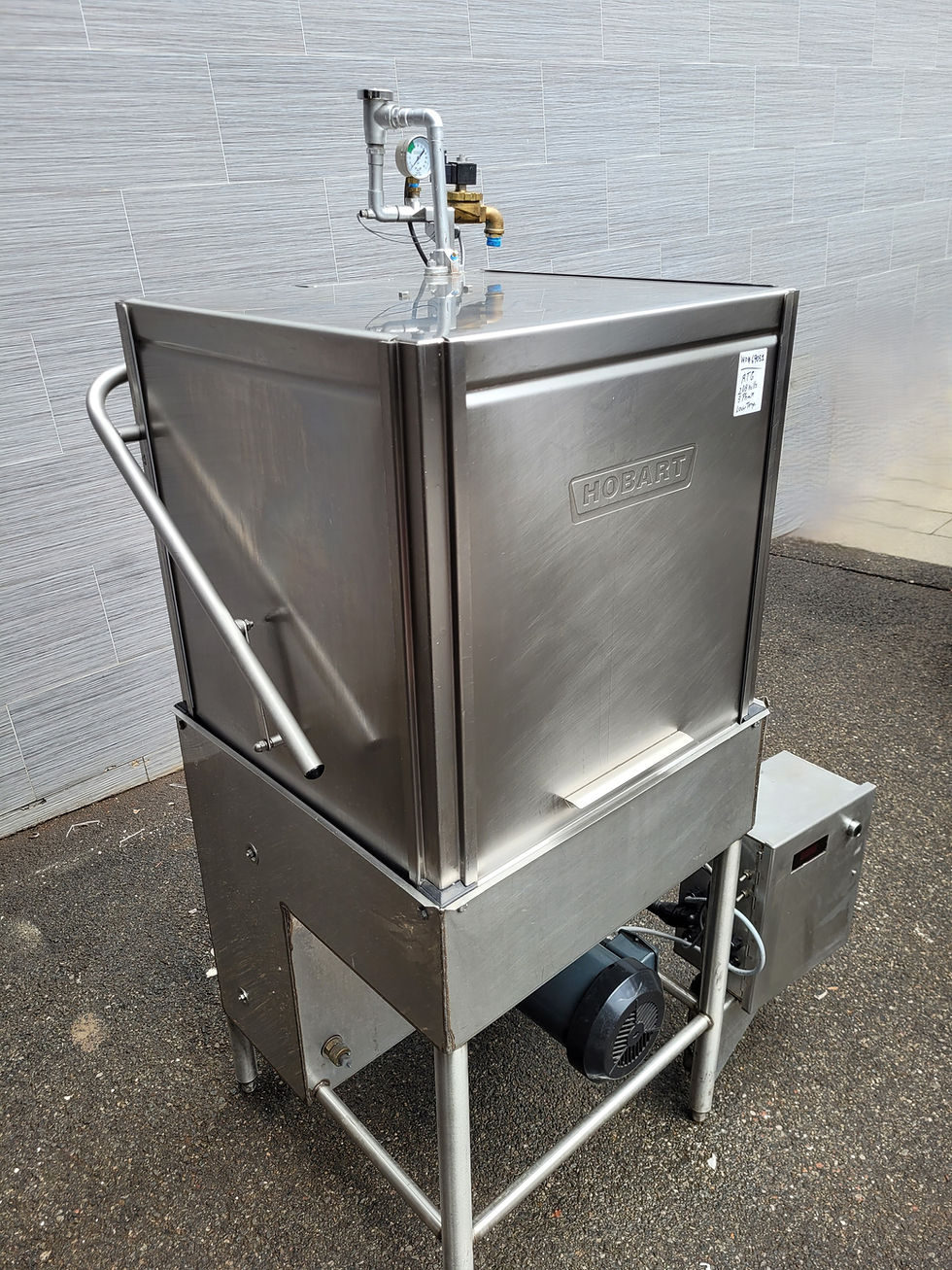 Thumbnail: Hobart AM14 High Temperature Door-Type Dishwasher (#69051)