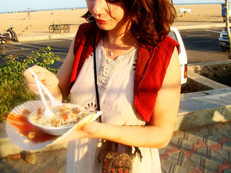 På en promenad längst kusten