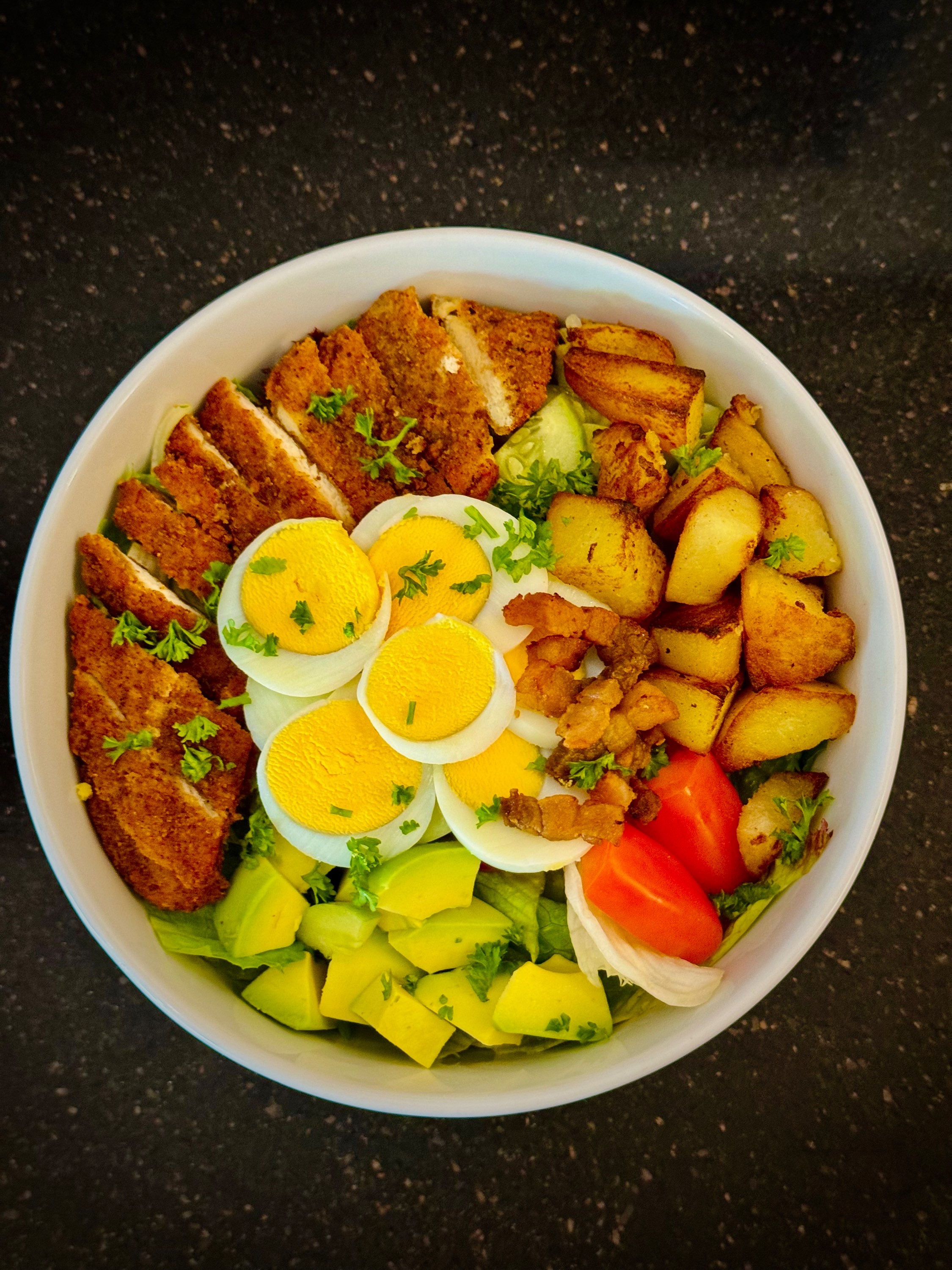 Arranged Food and Objects