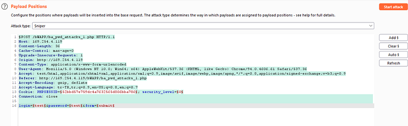 Bwapp : Broken Auth & Session Mgmt Writeup