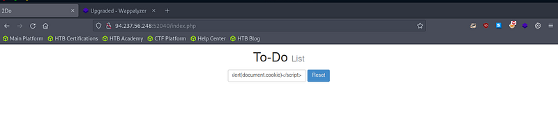 HTB ACADEMY- Xss Basics