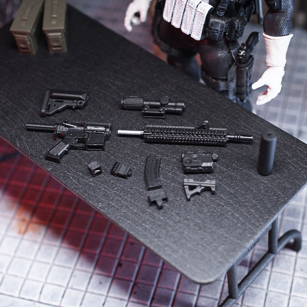 Thumbnail: 1:12 M4 SOPMOD BLOCK II FSP (DX) Black