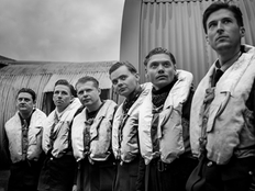 Line of British RAF pilots during the Battle of Britain