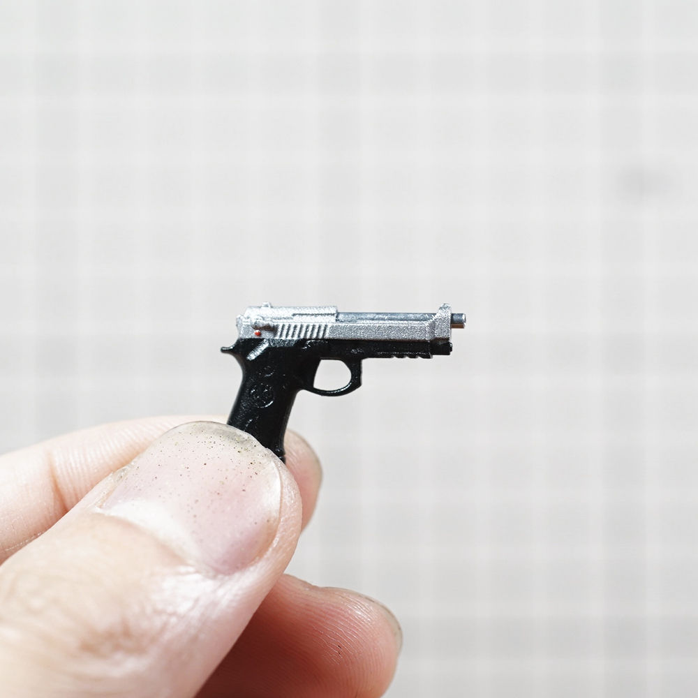 1:12 M9A3 Silver Top