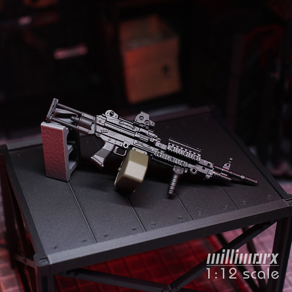 Thumbnail: 1:12 M249 PARA (DX) Black
