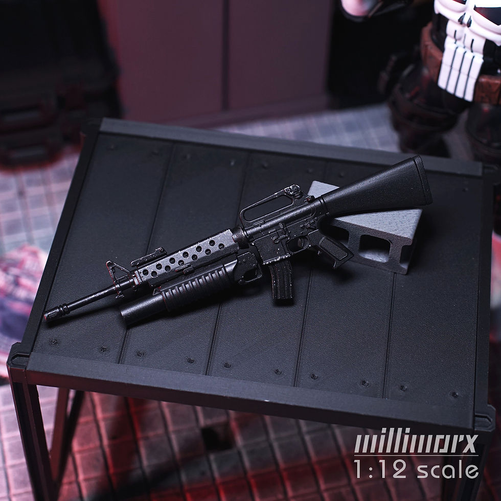 Thumbnail: 1:12 M16A2 M203 Rifle (DX)