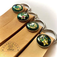 ストラップキーホルダー