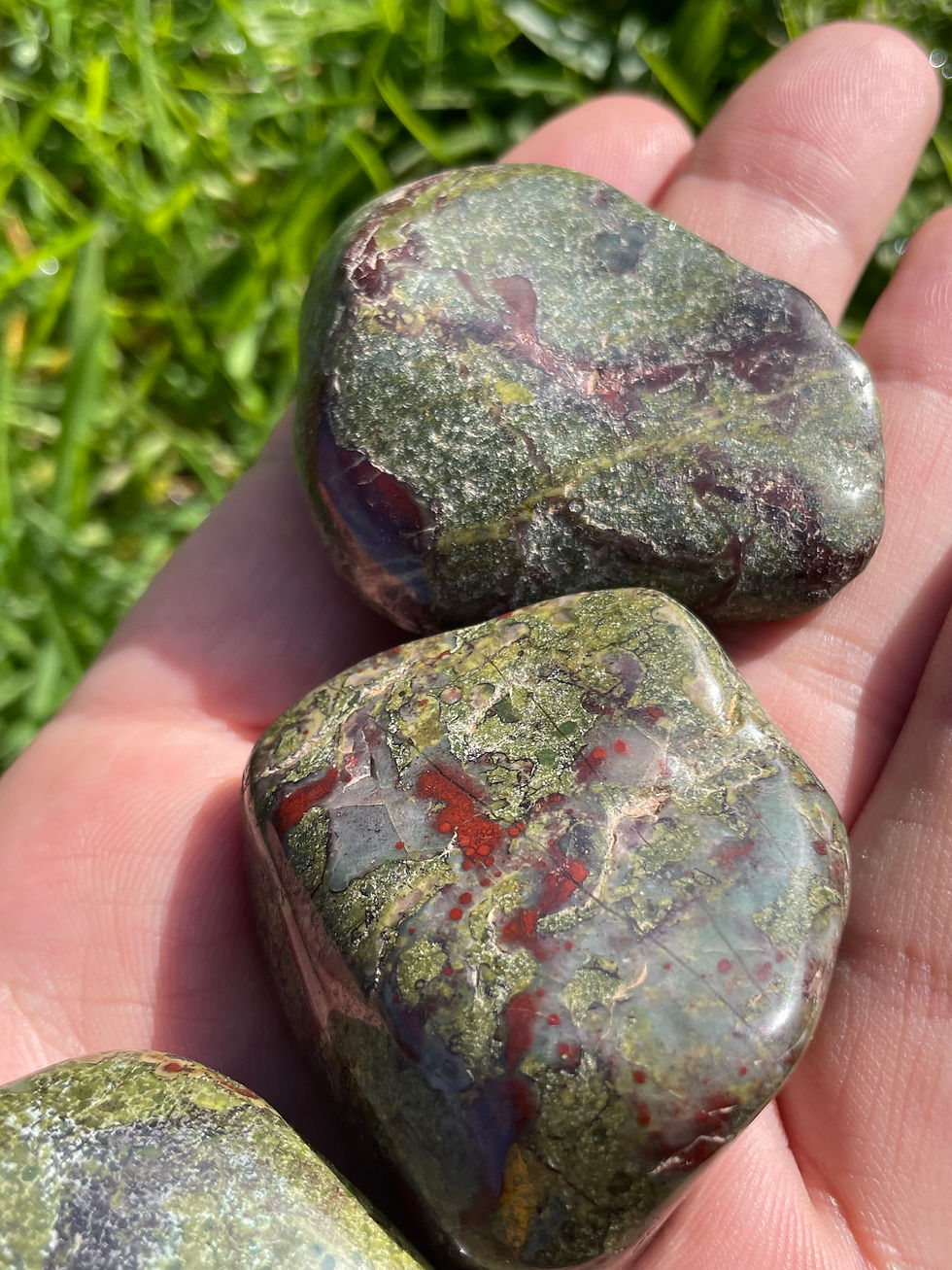 Miniatura: Jaspe Sangue de Dragão