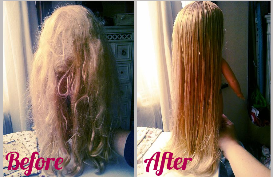 restoring doll hair