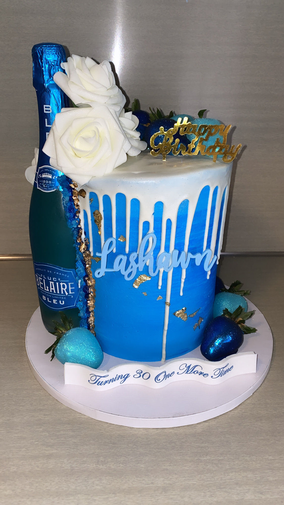 Bleu Belair Themed Cake