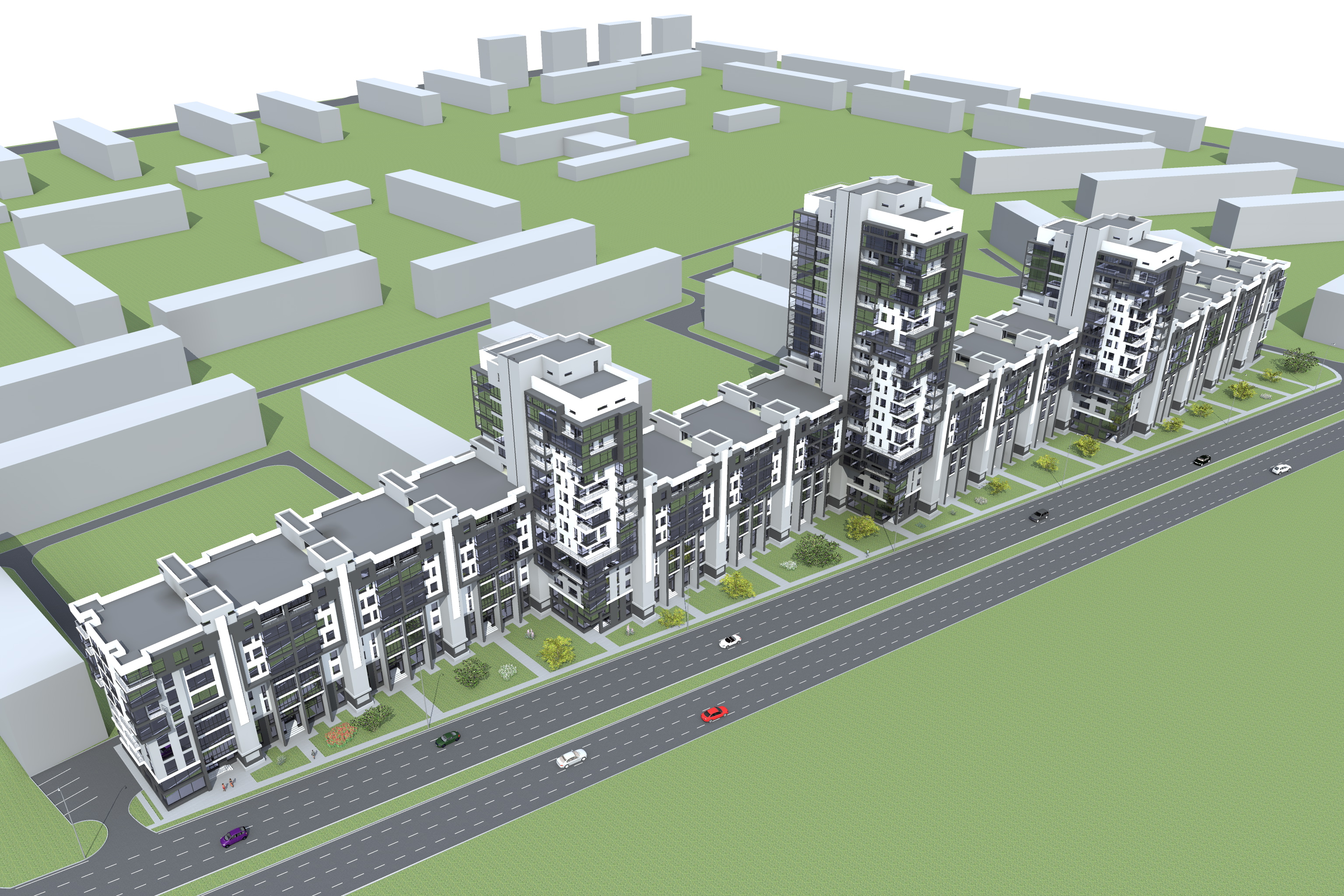 Солнечный город кострома план застройки