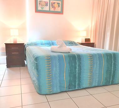 Mango Tree Holiday Apartments Port Douglas accommodation first floor apartment master bedroom