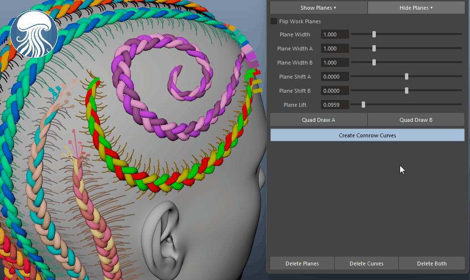 Braid Builder - Cornrow Creator.gif