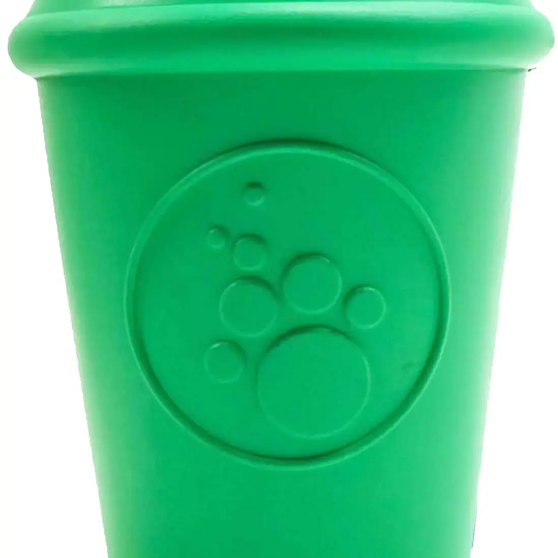 Sodapup Coffee Cup Durable Rubber Chew Toy and Treat Dispenser