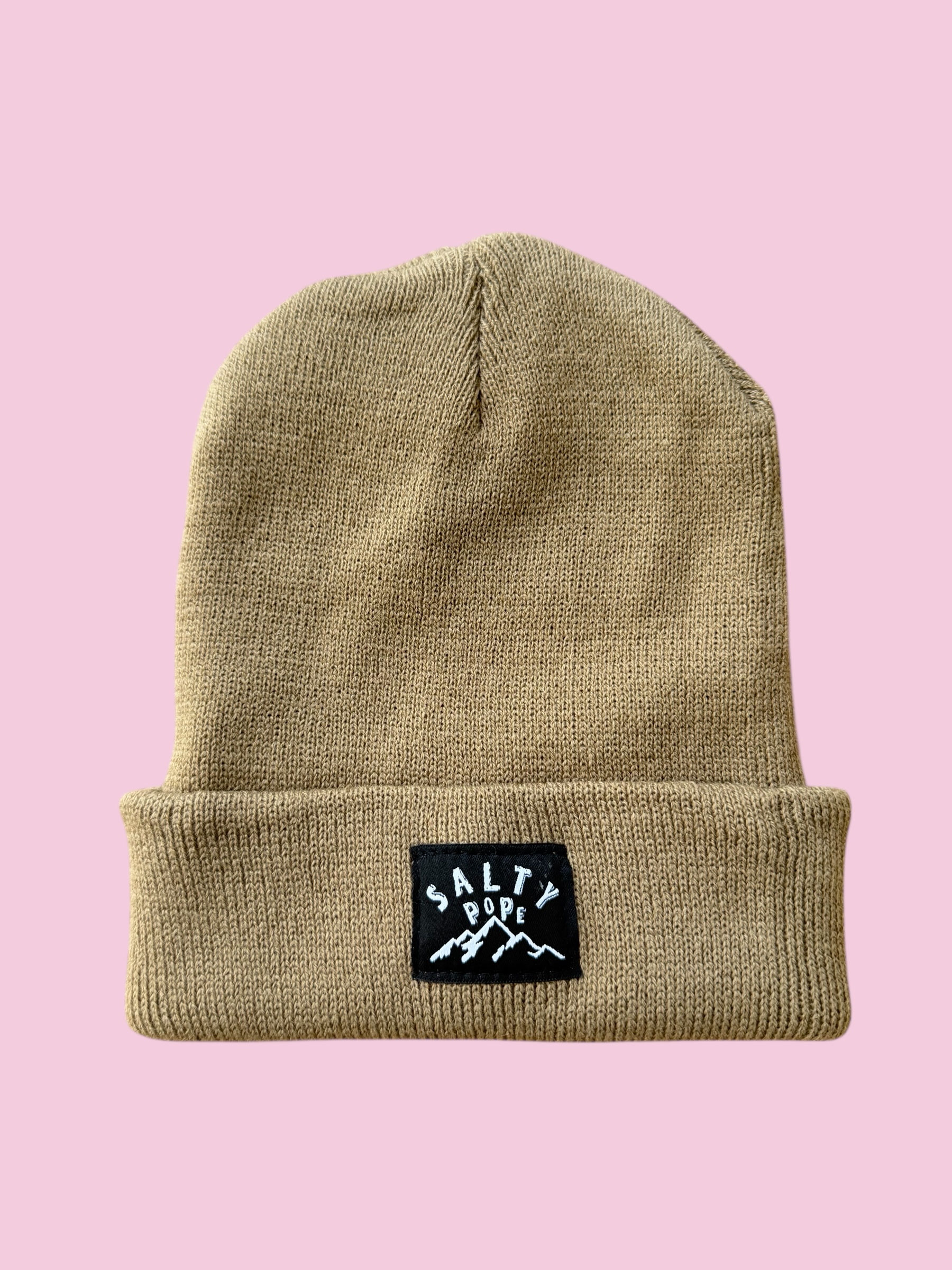 Brown Salty Beanie