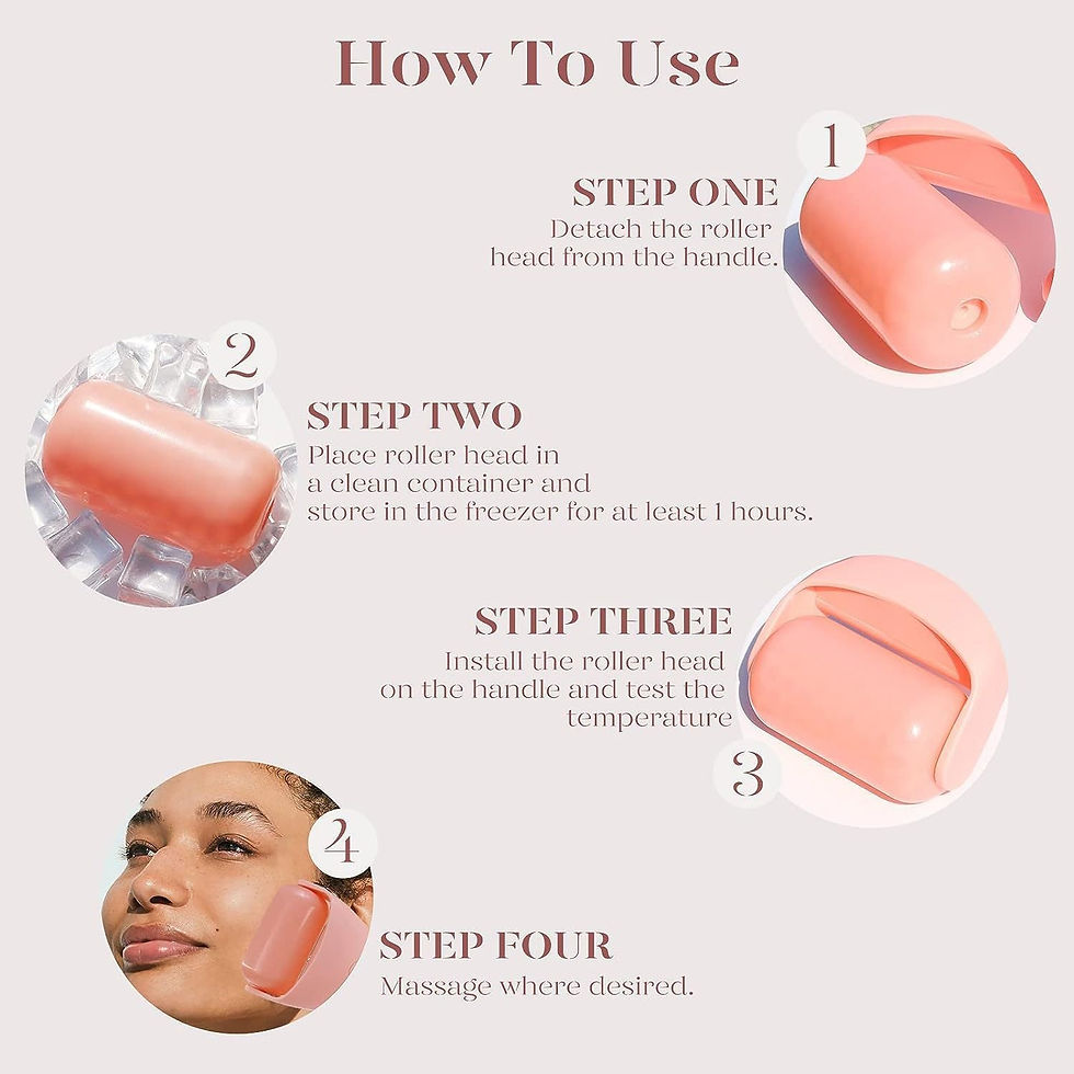 Thumbnail: Ice Roller Massager Facial Ice Head Roller Massage