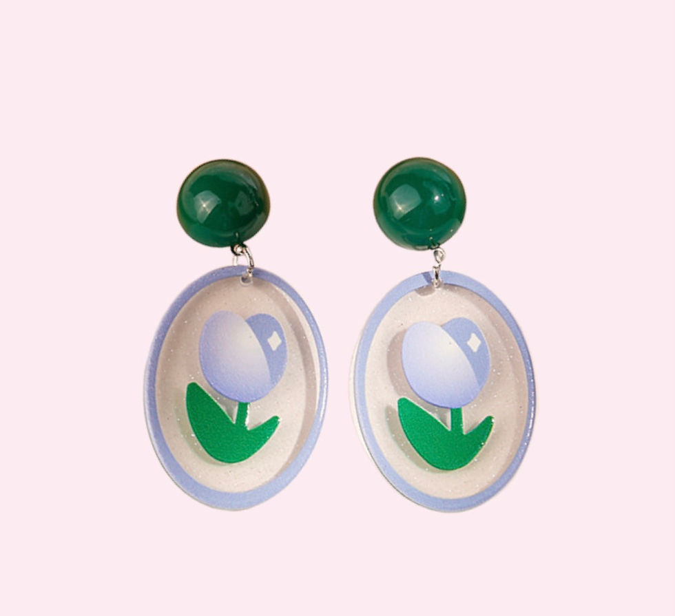 Flower Lovers Earrings/ Wedding Earrings | Spring Summer Jewelry