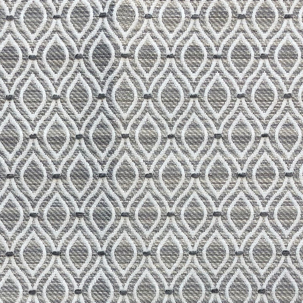 Thumbnail: Deluxe Rockland Beige and Silver Luxury Throw Pillow