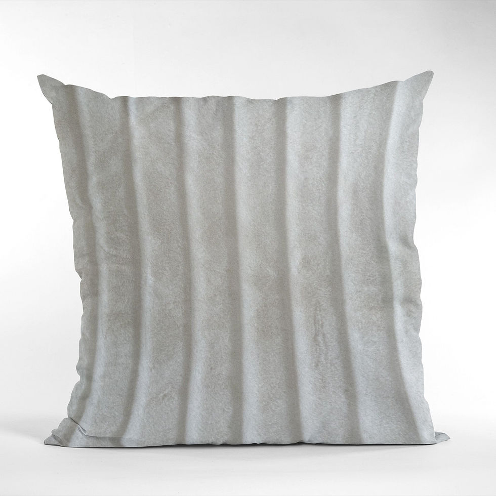 Miniature : Plutus Off White Soft Snow Animal Faux Fur Luxury Throw Pillow