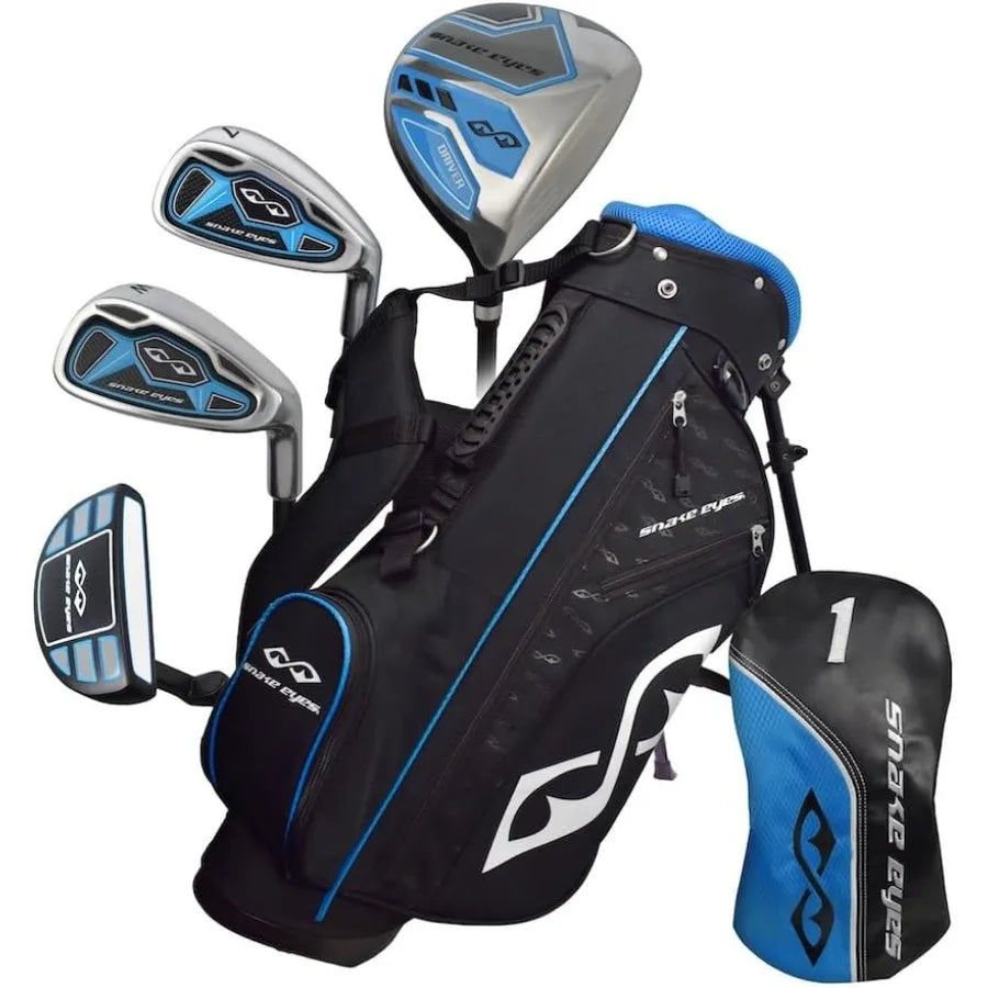 Left-Handed Golf Set for Junior Boys Ages 6-8: Complete 6-Piece Starter Kit with