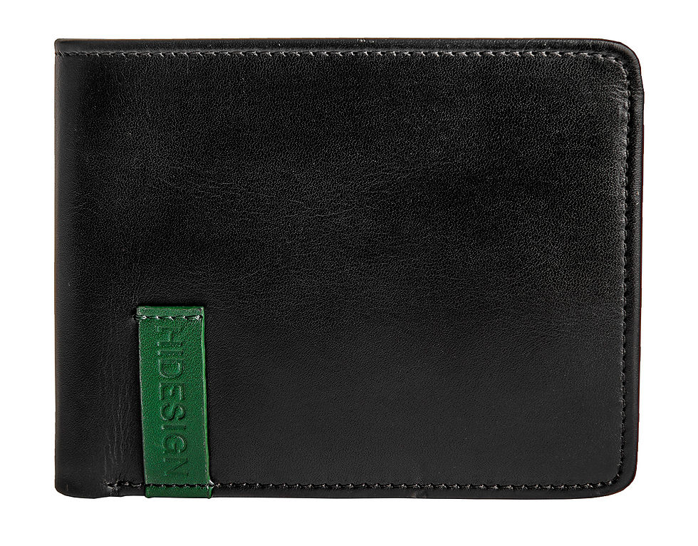 Hidesign Dylan 05 Leather Multi-Compartment Trifold Wallet