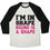 縮圖：I'm in Shape Unisex Tri-Blend Baseball Tee