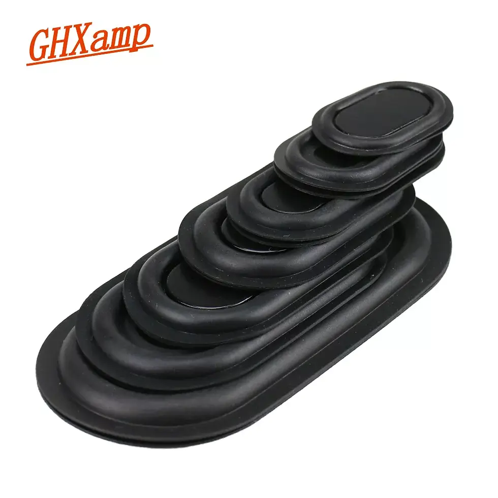 Miniature : GHXAMP 2PCS Bass Passive Radiator Vibration Membrane Rubber for Auxiliary Low