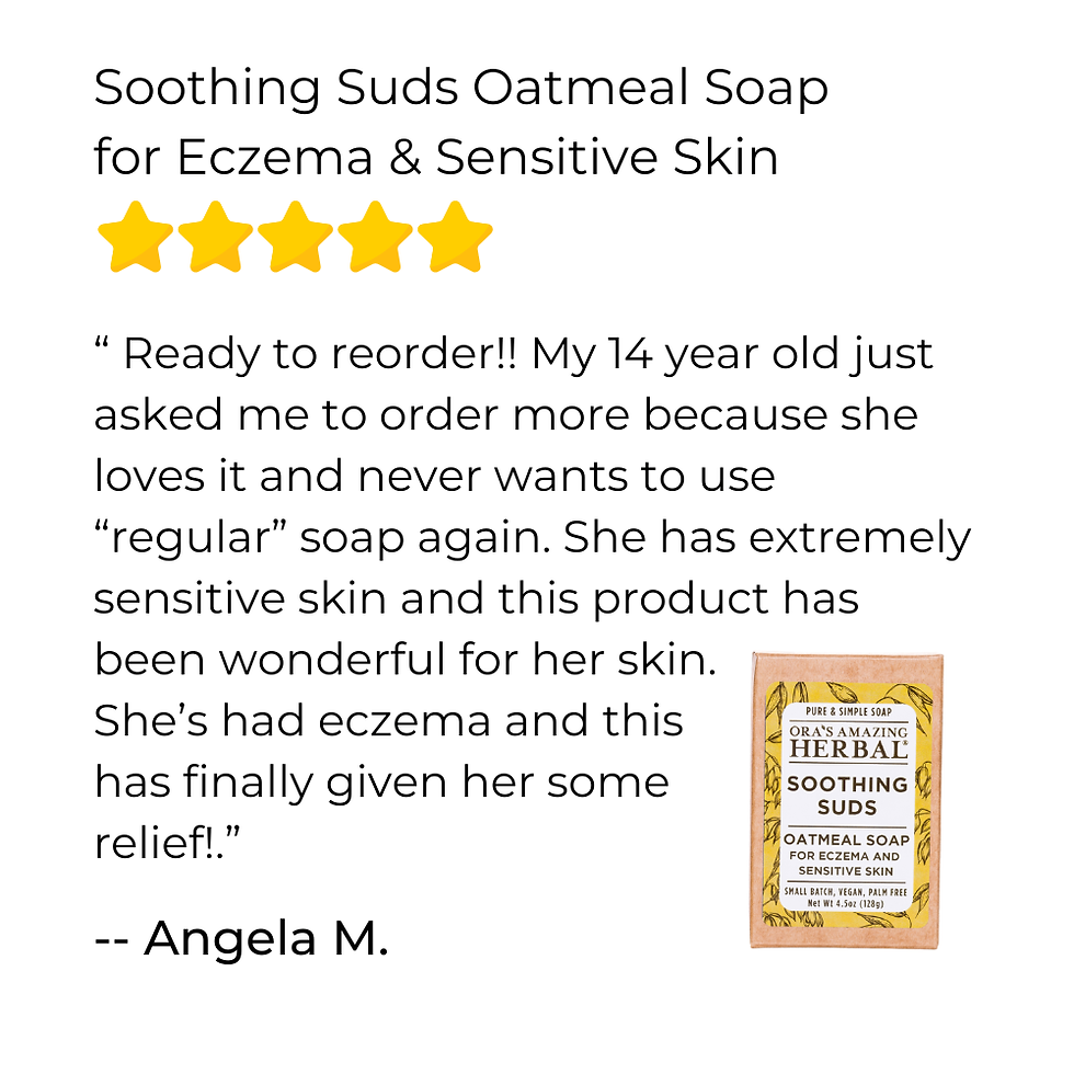 Thumbnail: Soothing Suds Oatmeal Soap for Eczema & Sensitive Skin