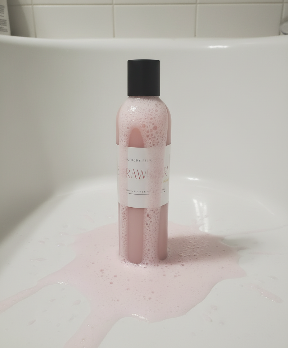 Thumbnail: Strawberry Champagne Body Wash With Bursting Beads