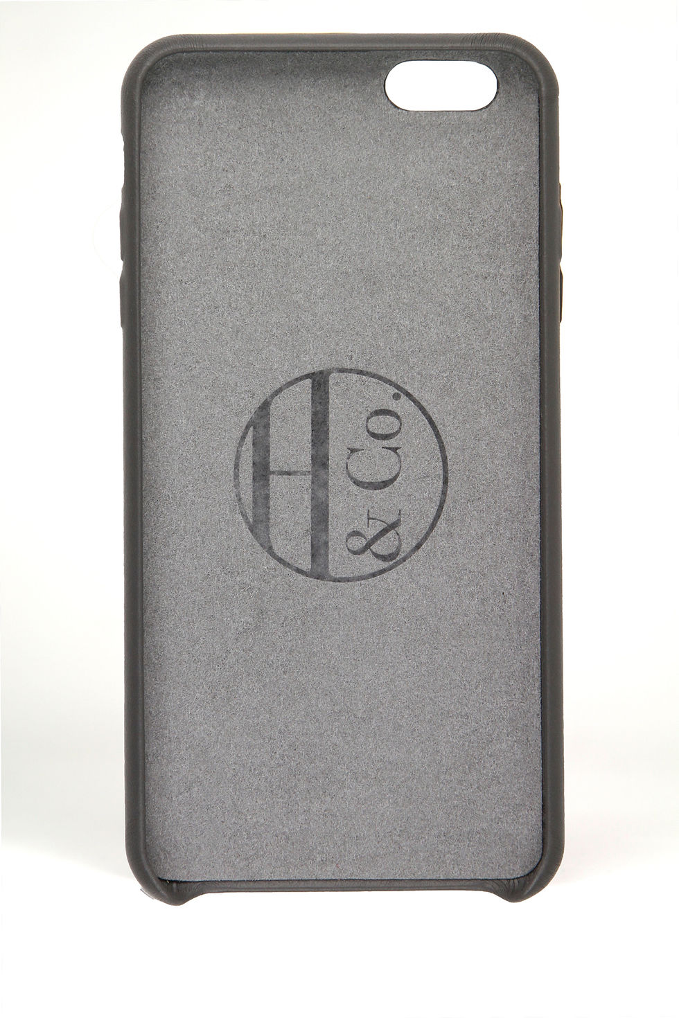 Thumbnail: iPhone 6 Plus Case, Grey Leather