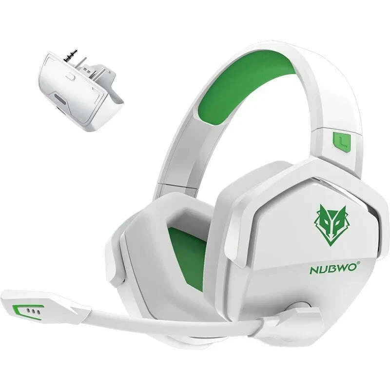 縮圖：NUBWO G06 Wireless Headsets Gamer 2.4GHz Bluetooth 5.3 Gaming Headphones with Du