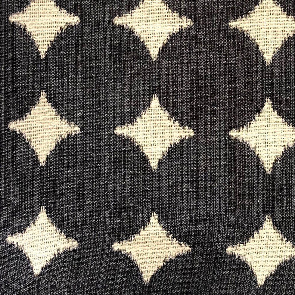Thumbnail: Savannah Black and Beige Luxury Throw Pillow