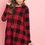 Thumbnail: Long Sleeves Plaid Midi