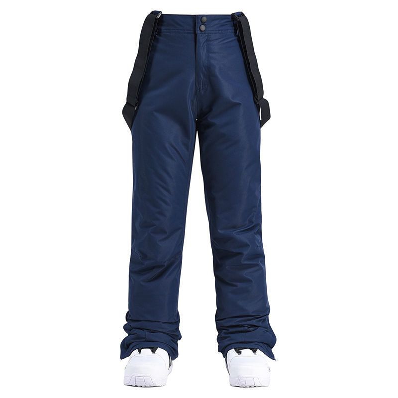Thumbnail: High Quality Men Women Winter Thick Warm Skiing Pants Windproof Waterproof