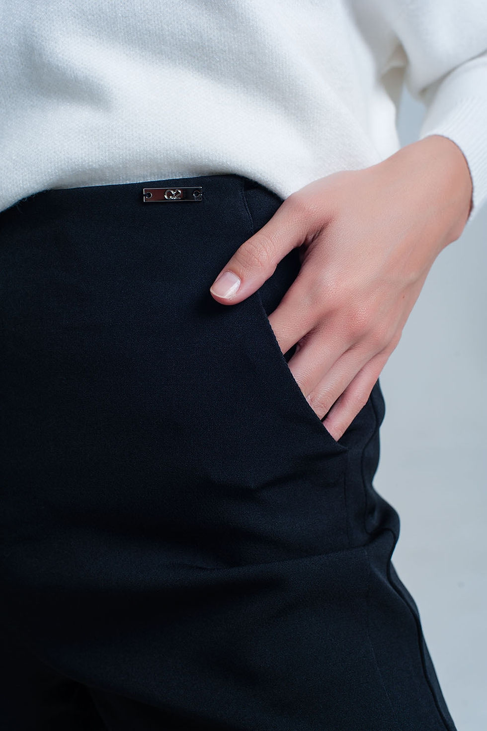Миниатюра: High Waist Black Shorts